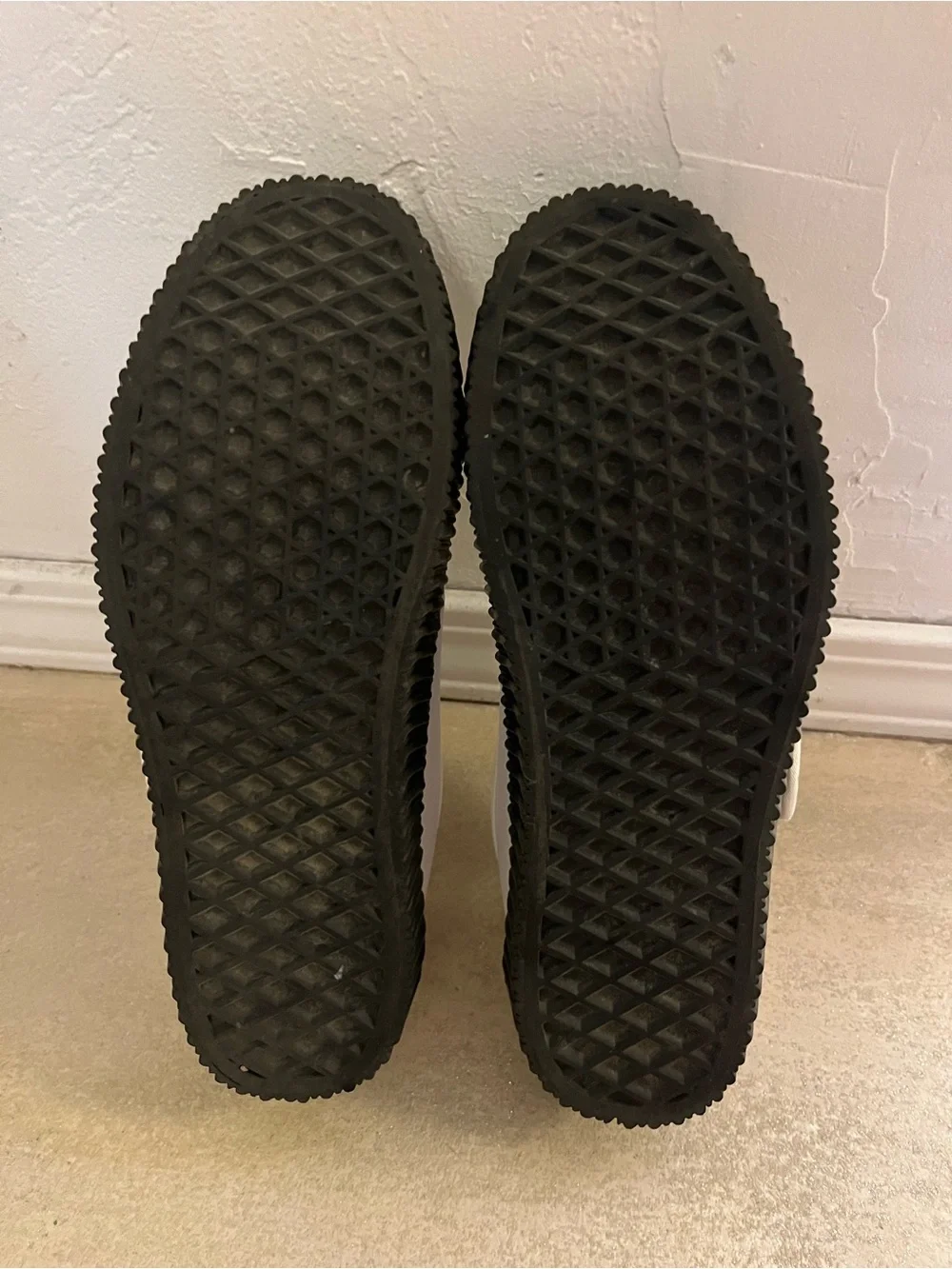 Vans Women’s White Mary Jane Creeper Platform Shoe - Picture 2 of 6